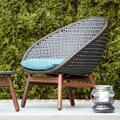 Seaside Casual Adirondack Chair Cushion - Canvas Outdoor Furniture -  Sunnyland Outdoor Patio Furniture Dallas Fort Worth TX