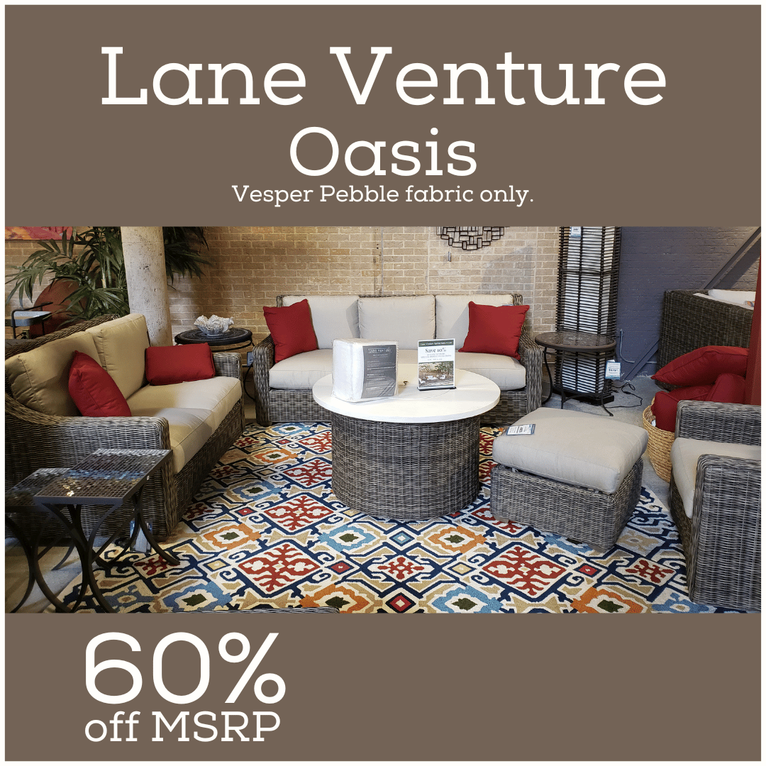 Lane Venture Oasis in pebble now on sale