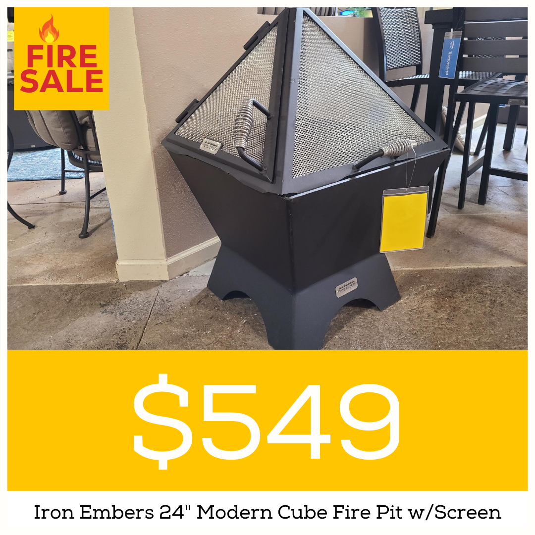 Shop the Iron Embers fire pit on sale