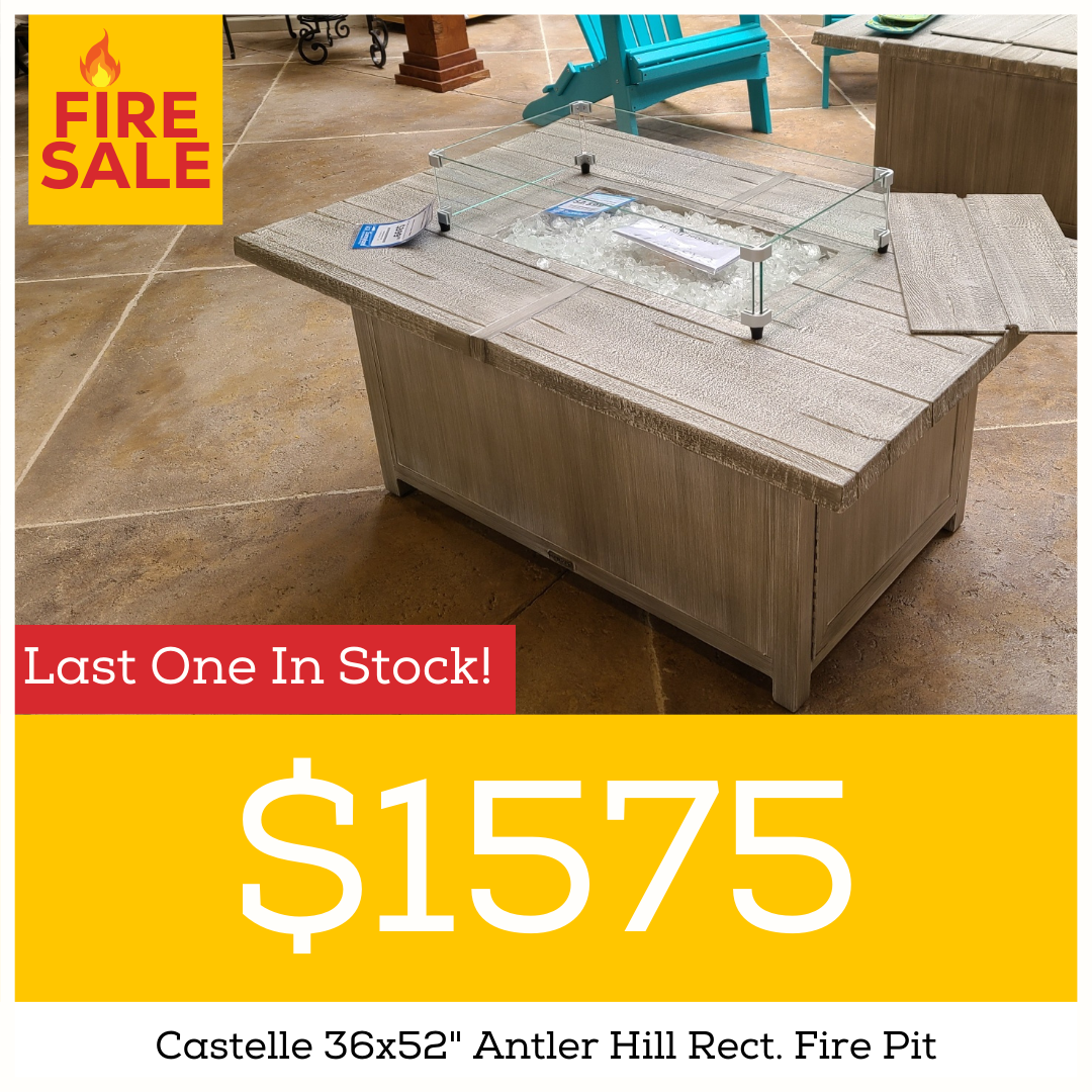 Shop the Castelle fire pit on sale