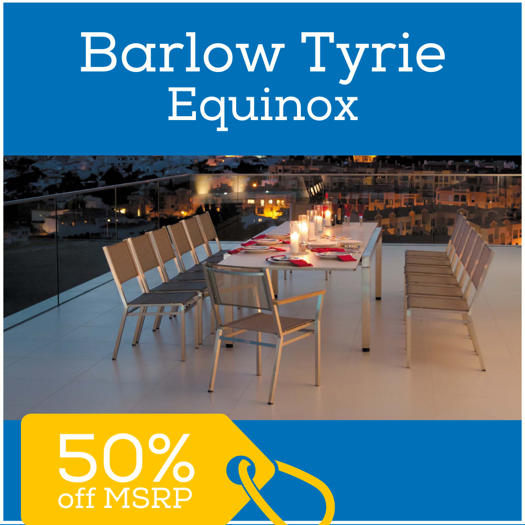 Barlow Tyrie Equinox Collection on sale