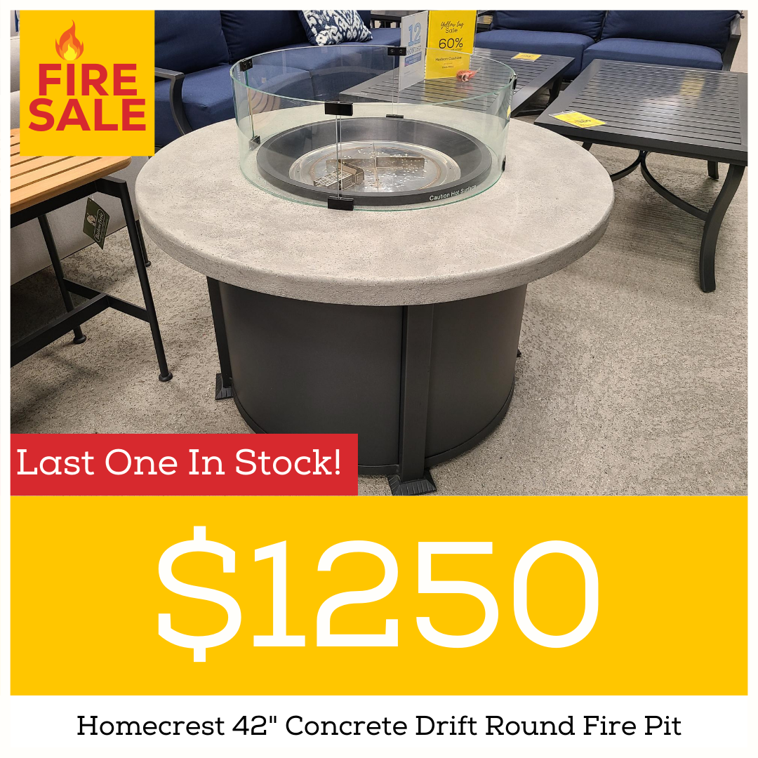 Shop the Homecrest fire pit on sale