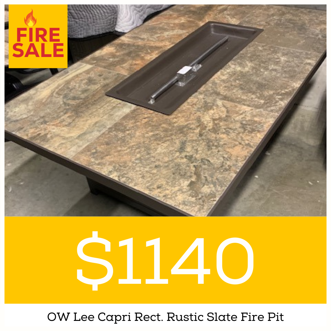 OW Lee fire pit on sale