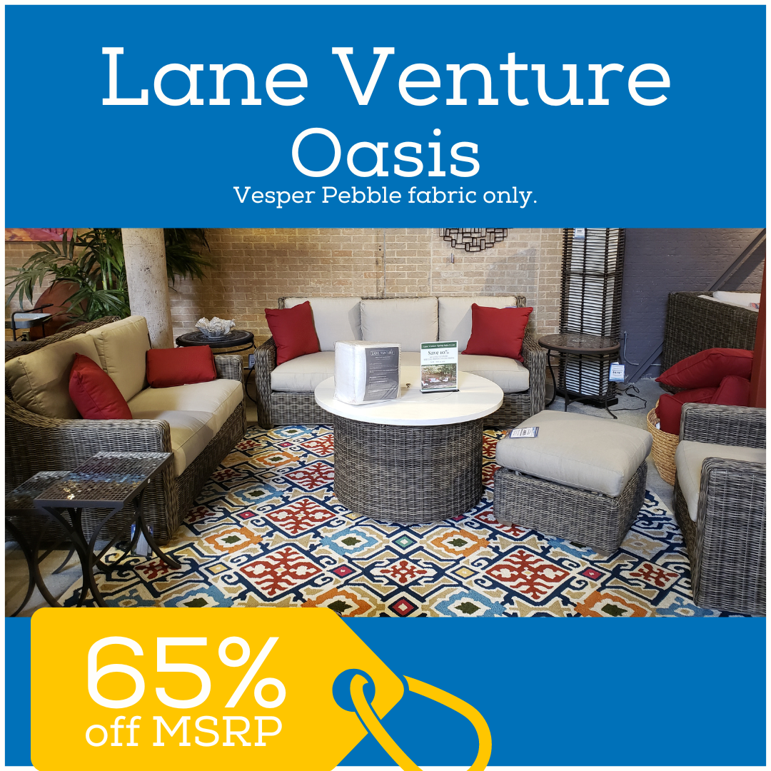 Lane Venture Oasis in pebble now on sale