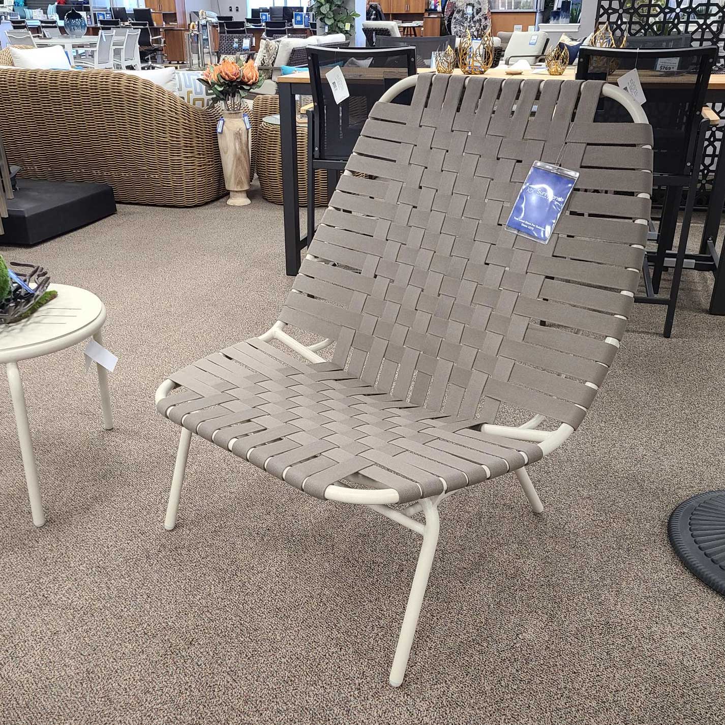 Oceans Xtra Wide Lounge Chair - Mica