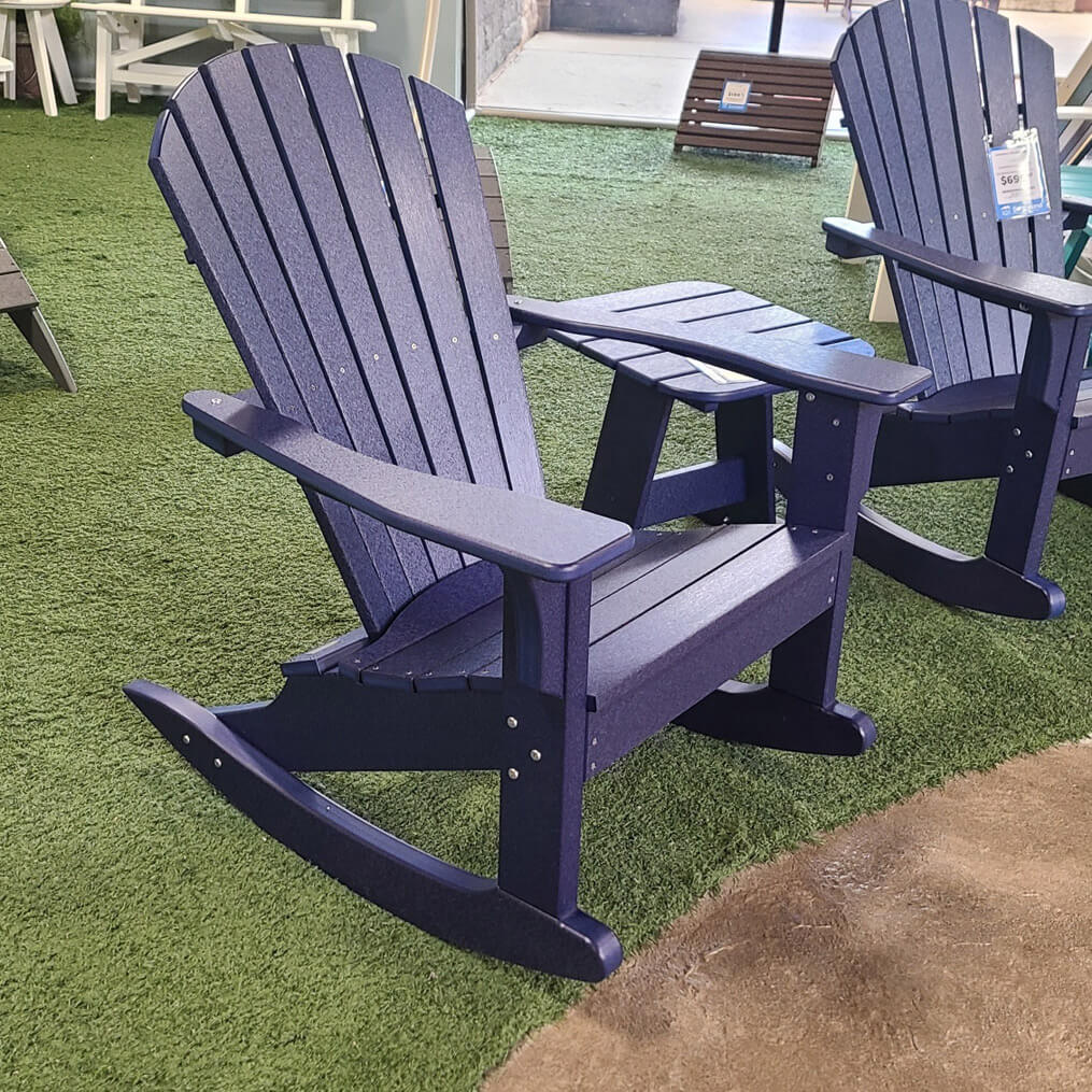 Seaside Casual Adirondack Chair Cushion - Canvas Outdoor Furniture -  Sunnyland Outdoor Patio Furniture Dallas Fort Worth TX